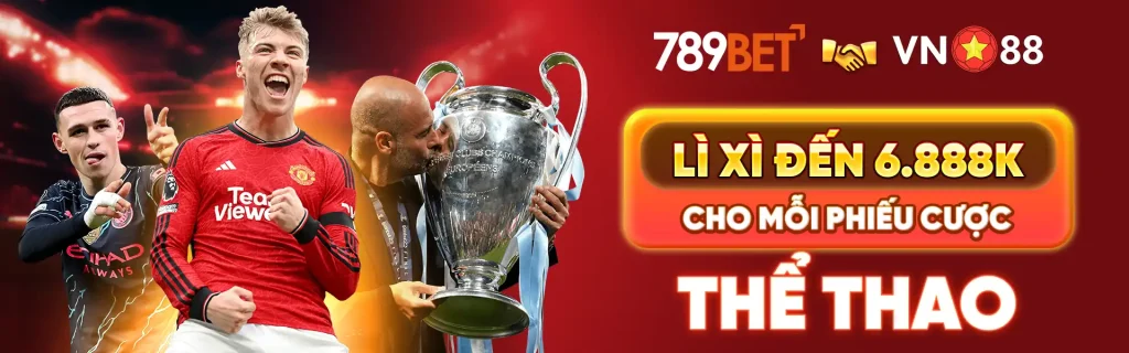 VN88 lì xì với mỗi phiếu cược thể thao lên đến 6888K