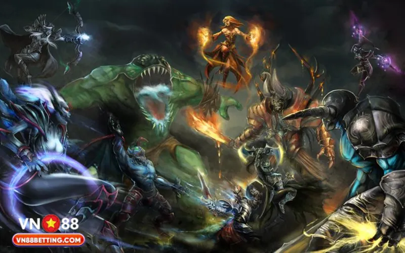 Bể tướng cực kỳ đa dạng của game DOTA2