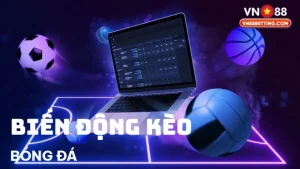 Biến động kèo bóng đá VN88