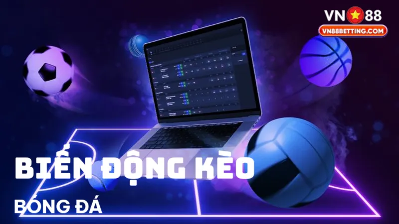 Biến động kèo bóng đá VN88