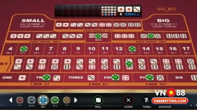 Game Tài Xỉu của VN88 hiển thị đầy đủ lịch sử cầu